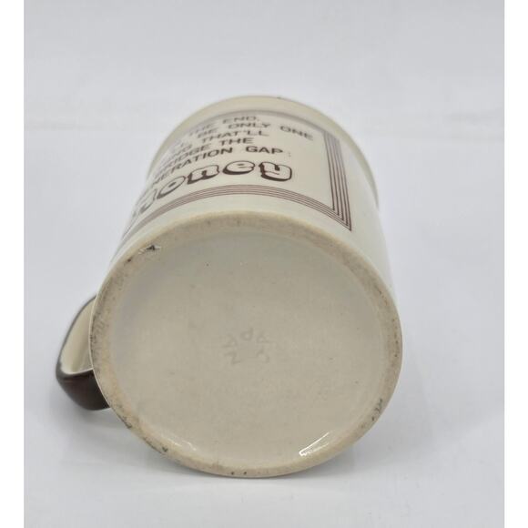 Vintage Humor Mug – “Bridge the Generation Gap: Money” Quote - Picture 5 of 5